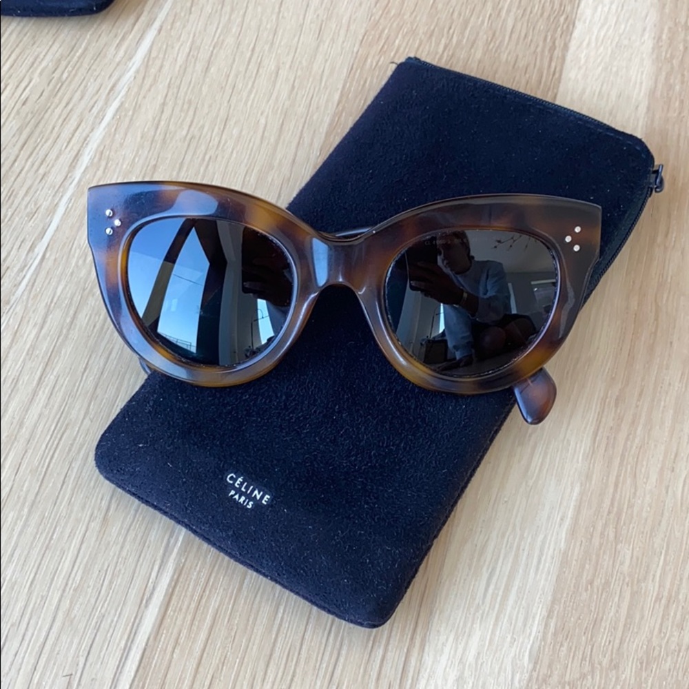 Celine Tortoise Sunglasses good condition